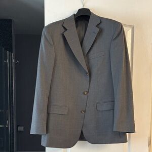 Lands' End Charcoal Men's Blazer